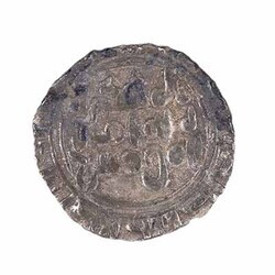 ‘Ubayd Allāh al-Mahdī billāh (297-322 AH/910-934 AD), half-dirham